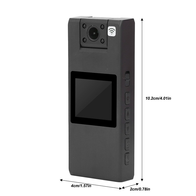 Body Worn Camera HD 1080P WiFi Portable Video Recorder Wearable
