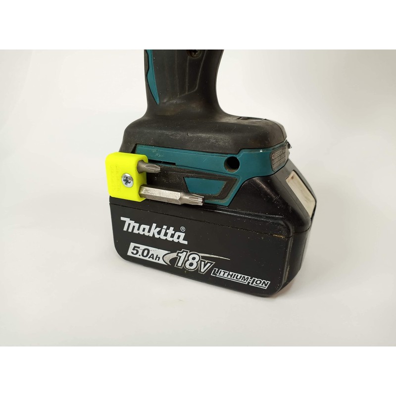 Magnetic Bit holder for Ryobi Drill/Driver, Side Mounted, Strong Magnets,