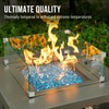 Skyflame 10-Pound Fire Glass for Fireplace Fire Pit and Landscaping,