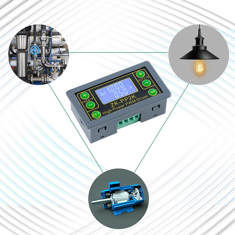 EC Buying Function Signal Generator, ZK-PP2K PWM Pulse Frequency Generator,