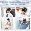 FlyCoco FlyCoco 99% Fully Block Out Light Eye Sleep Mask,
