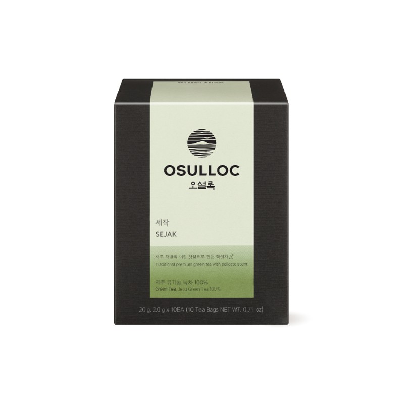 OSULLOC Organic Sejak Green Tea (10 count)