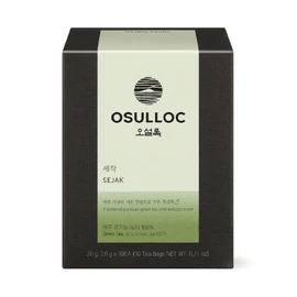 OSULLOC Organic Sejak Green Tea  (10 count)