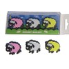 Childrens Kids Novelty School Erasers Count Sheep - 3 Sheep