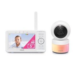 VTech VM5263 5” Digital Video Baby Monitor with Pan & Tilt & Night Light & 2 Way