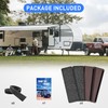 Nilight RV Step Covers 4 Pack 24 x 7.5 inches,