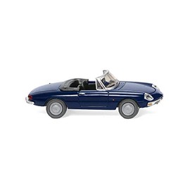 Wiking 020603 Alfa Spider Dark Blue - Gauge H0 1:87 Not a Toy Miniature Model/Collector's Item