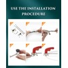 S45 Circinus Roller Guide Plasma Circle Guide Compass Wheel for