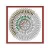 Design Works Crafts Zenbroidery, Christmas Mandala, 10" x 10" Craft