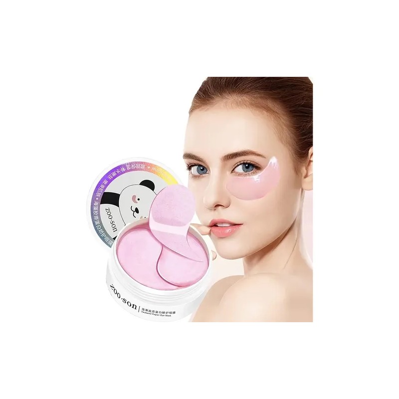 120 Parches Ojos Colágeno Hidrogel Anti Ojeras Bolsas 2 Pack