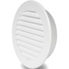 4'' Inch / 100 mm Plastic Vent Cover White -