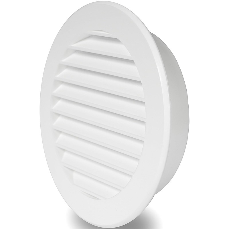4'' Inch / 100 mm Plastic Vent Cover White -