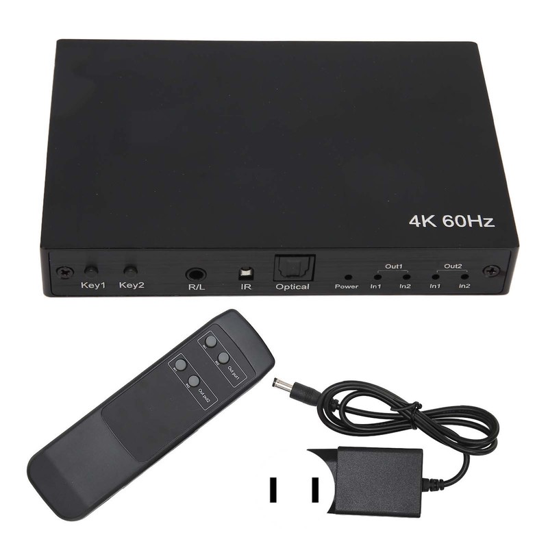 4K 60Hz HD Multimedia Interface Switch Splitter 4K 3D 1080P