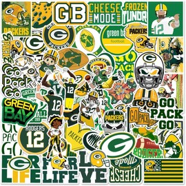 Stickers y Pegatinas de Vinilo 50 Pack. Estampas decorativas de alta Calidad HD. (FUTBOLVERDE67)