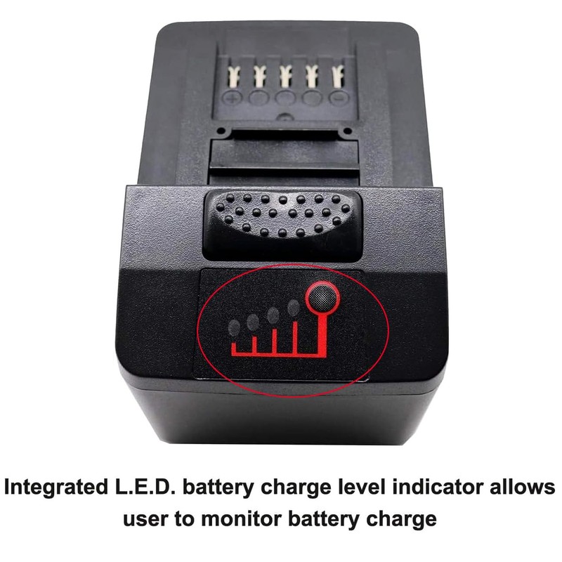QCZRED 18V 4000mAh CTB8185 Battery 72Wh for Snap On CTB7185