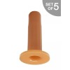 chairpartsonline Plastic Insert for Chair & Furniture Caster Socket Stem