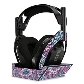 MightySkins Glossy Glitter Skin Compatible with Astro A50 Wireless Headphones + Base Station (Gen 4) - Tribal Mandala | Protective, Durable High-Gloss Glitter Finish | Easy to Apply | Made in The USA
