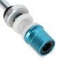 2pcs Bicycle Seatpost Binder Bolt,Blue Quick Release Bolt M6 x