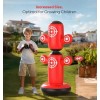 Unbranded Rotatable Punching Bag 360 Inflatable Boxing Toy With Gloves