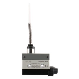 Baomain Limit Switch Flexible Rod Momentary Type SPDT 1NC+1NO AC DC 380V 10A Micro Switch TZ-7166 Pack of 1