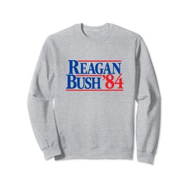 Reagan Bush '84 Vintage Republican Sweatshirt