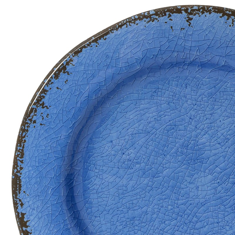 LEHAHA 12 Piece Melamine Dinnerware Set BPA Free Farmhouse Outdoor