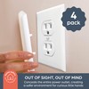 Dreambaby CoverPlug Paintable Outlet Plug Cover for Baby Safety -Electrical