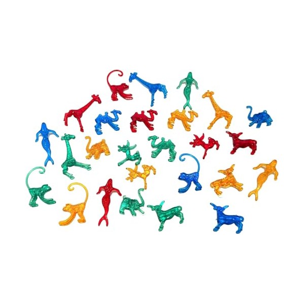Tikizone Plastic Mixed Animal Cocktail Drink Markers/Charms Case of 1,000