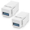 URWOOW USB 3.0 Keystone Jack Inserts (2 Pack)