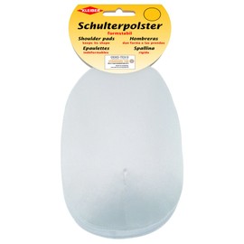 Kleiber KR 5 Raglan Shoulder Pad with Hook and Loop Tape, 50% cotton, white, 16 x 11.5 x 4 cm