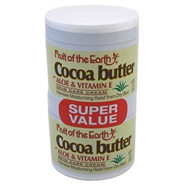 Fruit of the Earth Cocoa Butter 4 oz. + 4 oz. Jars by Fruit of the Earth