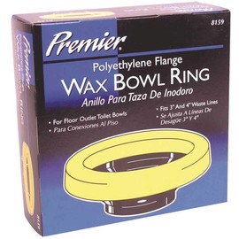 Danco 40619 Toilet Bowl Wax Ring with Sleeve , Brown