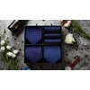 HISDERN Men Ties Set 3 PCS Classic Woven Necktie with