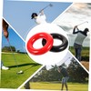 WOONEKY Golf Swing Training Tool 4pcs Golf Weighted Swing Ring