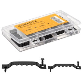 60 Pack Sawtooth Picture Hangers – Small & Heavy-Duty Wall Hanging Kit, 2 Sizes for Photo Frames, Art, Paintings, Canvas Hooks, and Picture Hanging Hardware