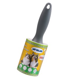 PackYard Lint Rollers for Pet Hair, Sticky, Remover for Dog&Cat Hair Remover, Animal Fur, Fuzz, Couch, Clothes Furniture and Carpet Travel-Friendly Grip Handle (1, White)