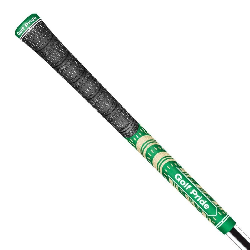 Golf Pride MCC Green/Gold Golf Grip - Midsize, 3 Pack
