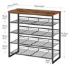 HOOBRO Shoe Rack, 5 Tier Shoe Organizer for Front Door