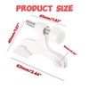 4 Pack Hinge Pin Door Stopper Adjustable Heavy Duty Hinge