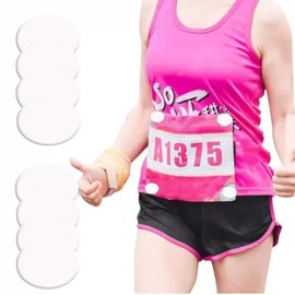 NIOUK Safe Race Bib Clips,8PCS Race Number Buckles Safety Lock Fasteners,Marathon, Cycling and Event Number Bib Buckles Clips,Safe Reusable Easy to Use