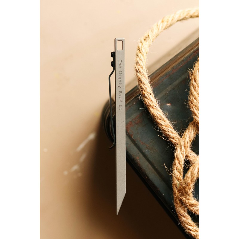 The Mighty Bar LT, Long Titanium Edition Pry Bar Tool,