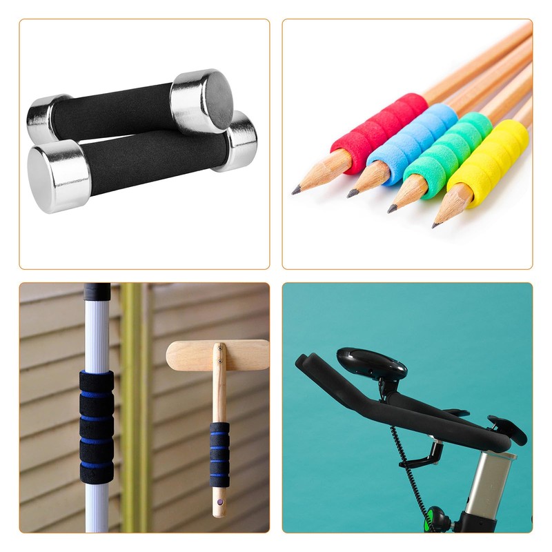 sourcing map Pipe Insulation Tube Foam Grip Tubing 6mm(1/4") ID