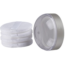 Powder Puff, Loose Powder Containers, Reusable Empty Makeup Powder Container with Elasticated Net Sifter for Setting Powder, Face Powder, Loose Powder, ect, for Travel and Daily Use