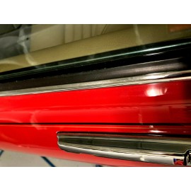 Pauls Jaguar Rare Outer Door Glass Waist Seal for 1989-91 Jaguar XJS Convertibles