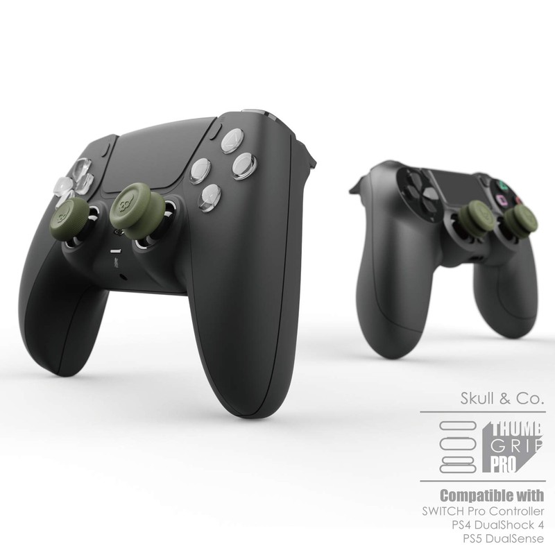 Skull & Co. Set de Thumb Grips, Joystick Cap, capuchón