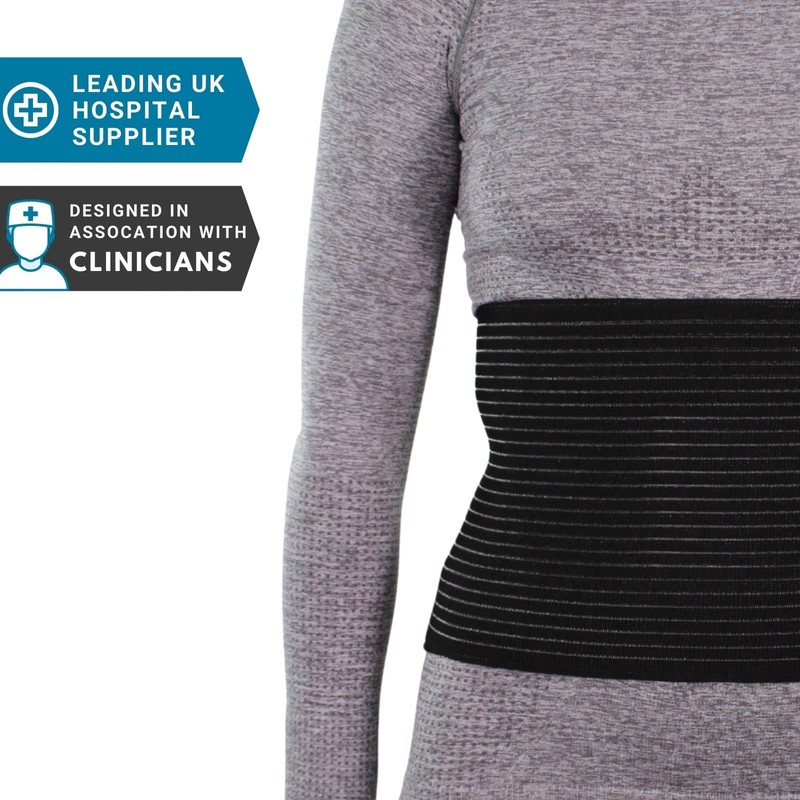 Solace Bracing Breathable Max Abdominal Binder - British Made &