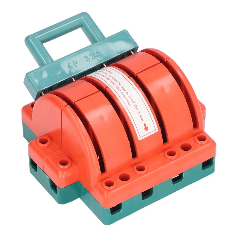 Electrical Disconnect Knife Switch 4 Pole Double Throw DPDT Safety