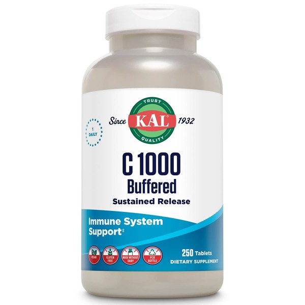 KAL C-1000 Buffered Sustained Release 1000mg | 250ct