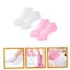 TOVINANNA 2Pairs Moisturizing Socks for Women Protective Slip Gel Socks
