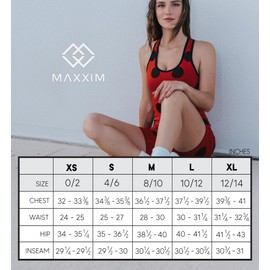 Miraculous Ladybug - Conjunto de 2 piezas de brasier deportivo y pantalones cortos para mujer, Rojo (Mameluco), XL